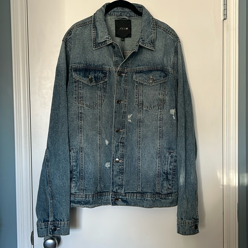 Joe’s Jeans Faded & Distressed Denim Jaydon Jean Jacket